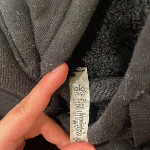 ALO Frost Long Sleeve Hoodie - Picture 6 of 6